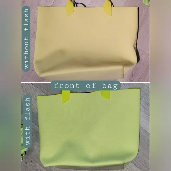 Rothy's The Lightweight Tote, Lemon Lime - Picture 4 of 16